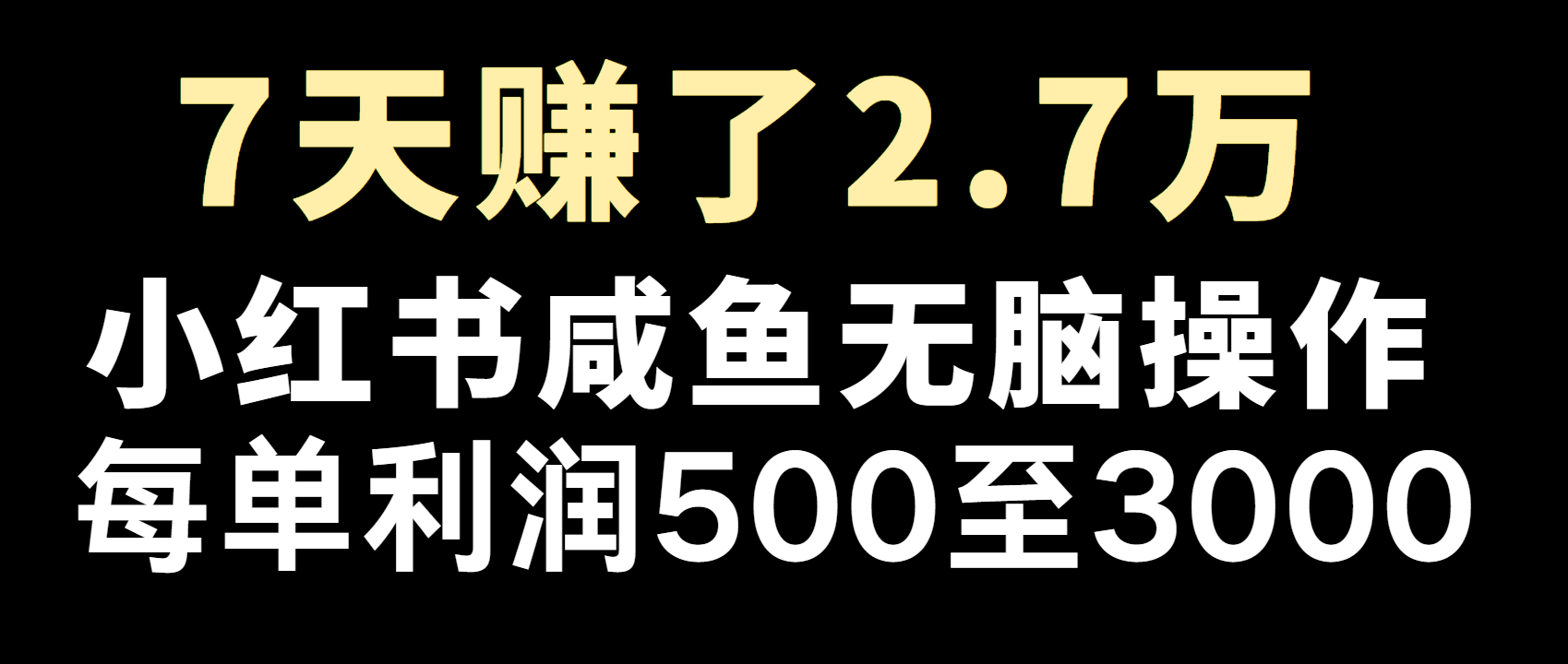 全网首发，7天赚了2.6万，2025利润超级高！-星火轻创