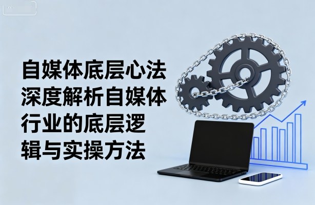 自媒体底层心法，深度解析自媒体行业的底层逻辑与实操方法-星火轻创