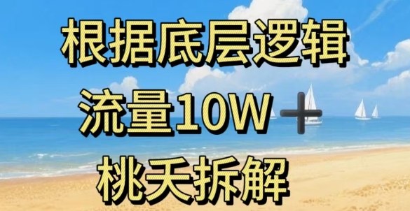 据底层逻辑，流量10W+，以安全知识科普为例-星火轻创