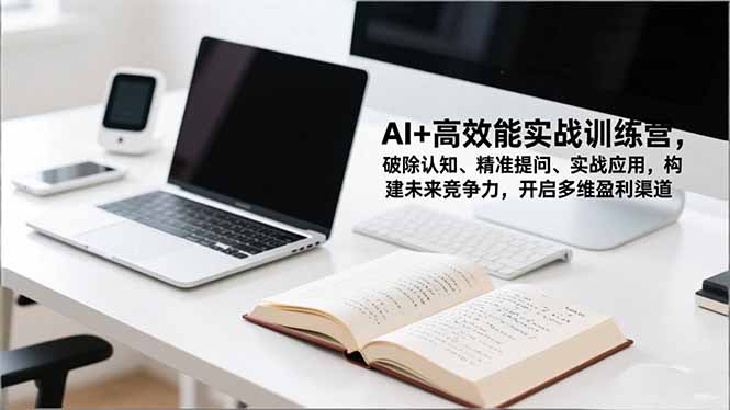 AI+高效能实战训练营，破除认知、精准提问、实战应用，构建未来竞争力，开启多维盈利渠道-星火轻创