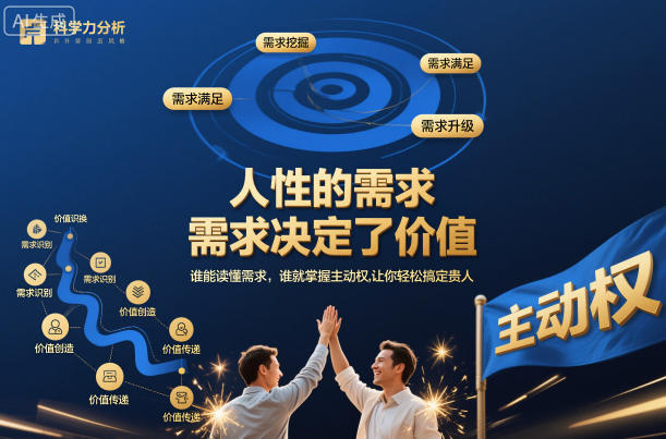 人性的需求，需求决定了价值，谁能读懂需求，谁就掌握主动权，让你轻松搞定贵人【文档】-星火轻创