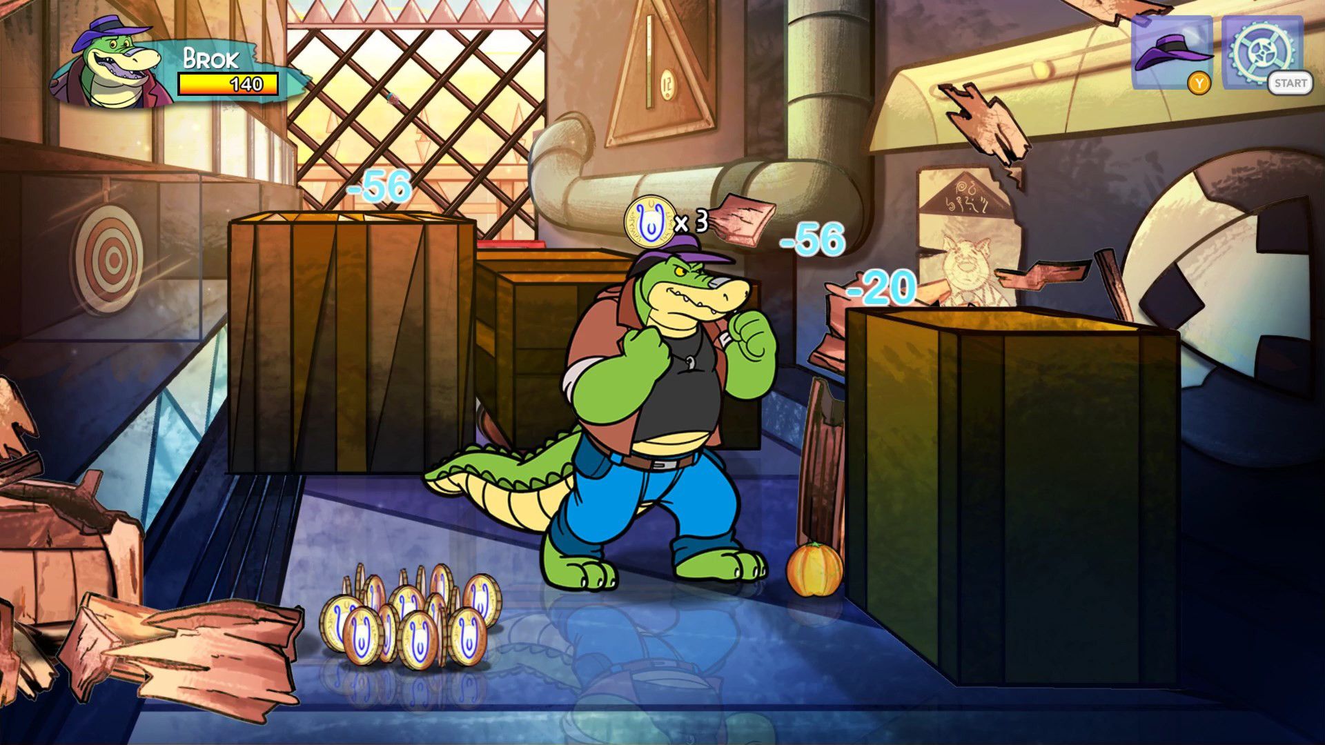 《鳄鱼侦探布罗格 BROK the InvestiGator》Switch美版中文NSZ下载 – 含1.0.7补丁-星火轻创