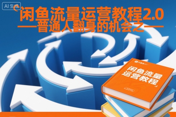 闲鱼流量运营教程2.0——普通人翻身的机会之一-小艾项目网