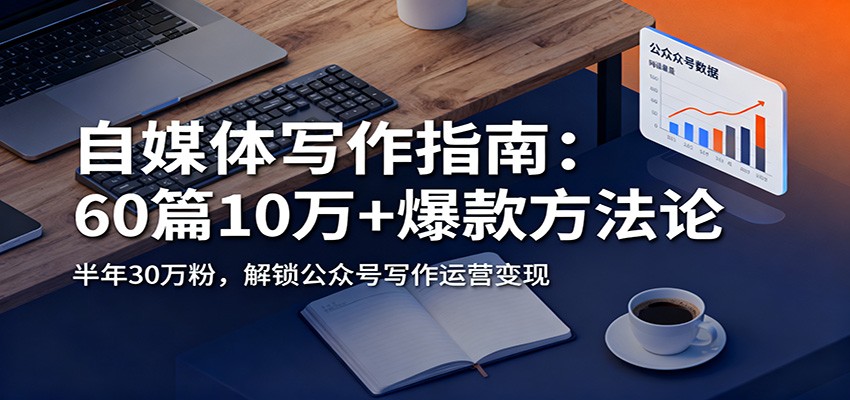 自媒体写作指南：60篇10万+爆款方法论，半年30万粉，解锁公众号写作运营变现-星火轻创