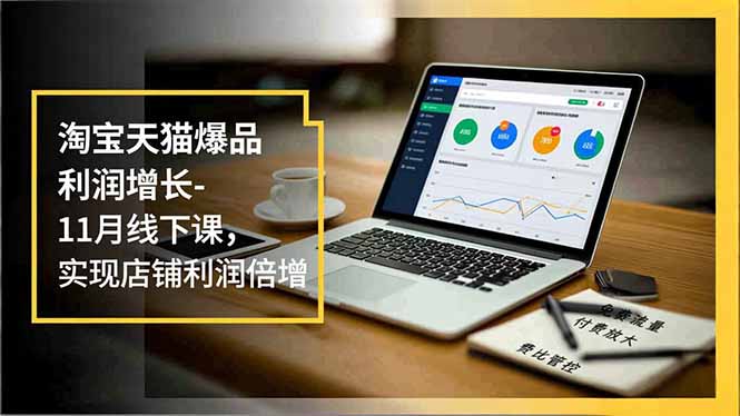 淘宝天猫爆品利润增长-11月线下课，免费流量、付费放大、费比管控，实现店铺利润倍增-星火轻创