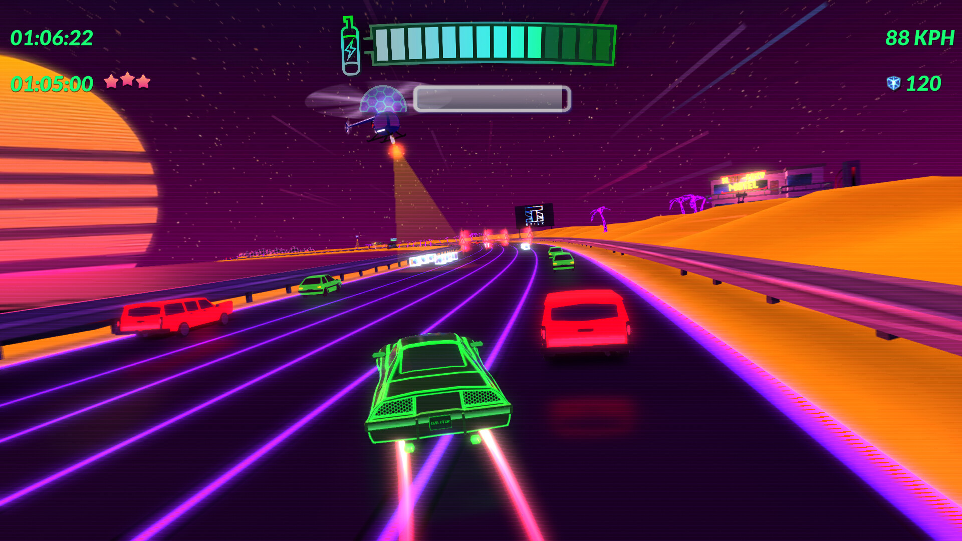 《复古疾驰 改造版 Retro Drive Revamped》switch美版中文+1.0.1补丁-星火轻创