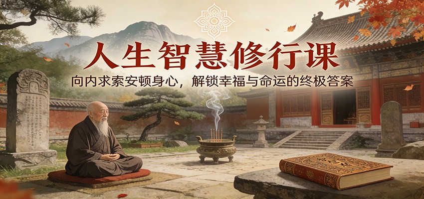人生智慧修行课：向内求索安顿身心，解锁幸福与命运的终极答案-星火轻创