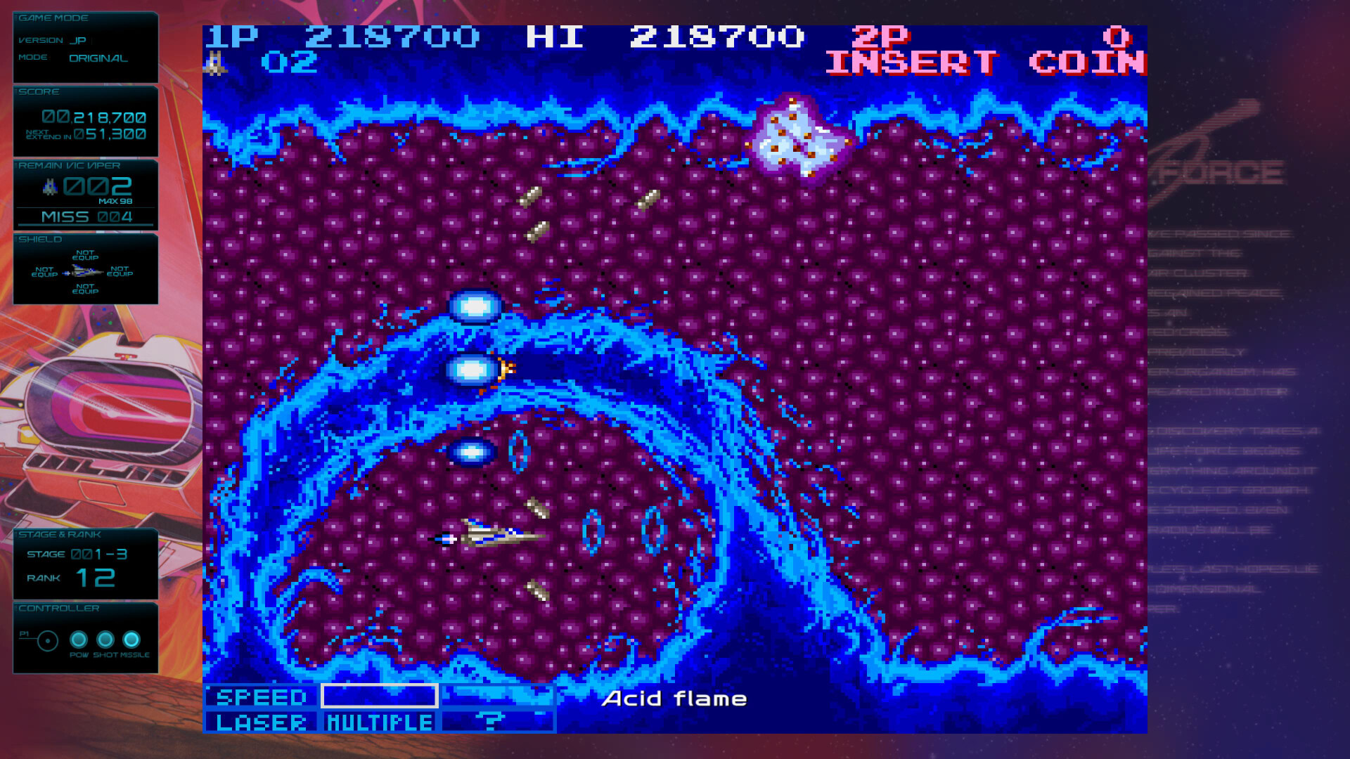 《宇宙巡航舰 起源 GRADIUS ORIGINS》Switch美版中文NSZ下载 – 含1.3.0补丁-星火轻创