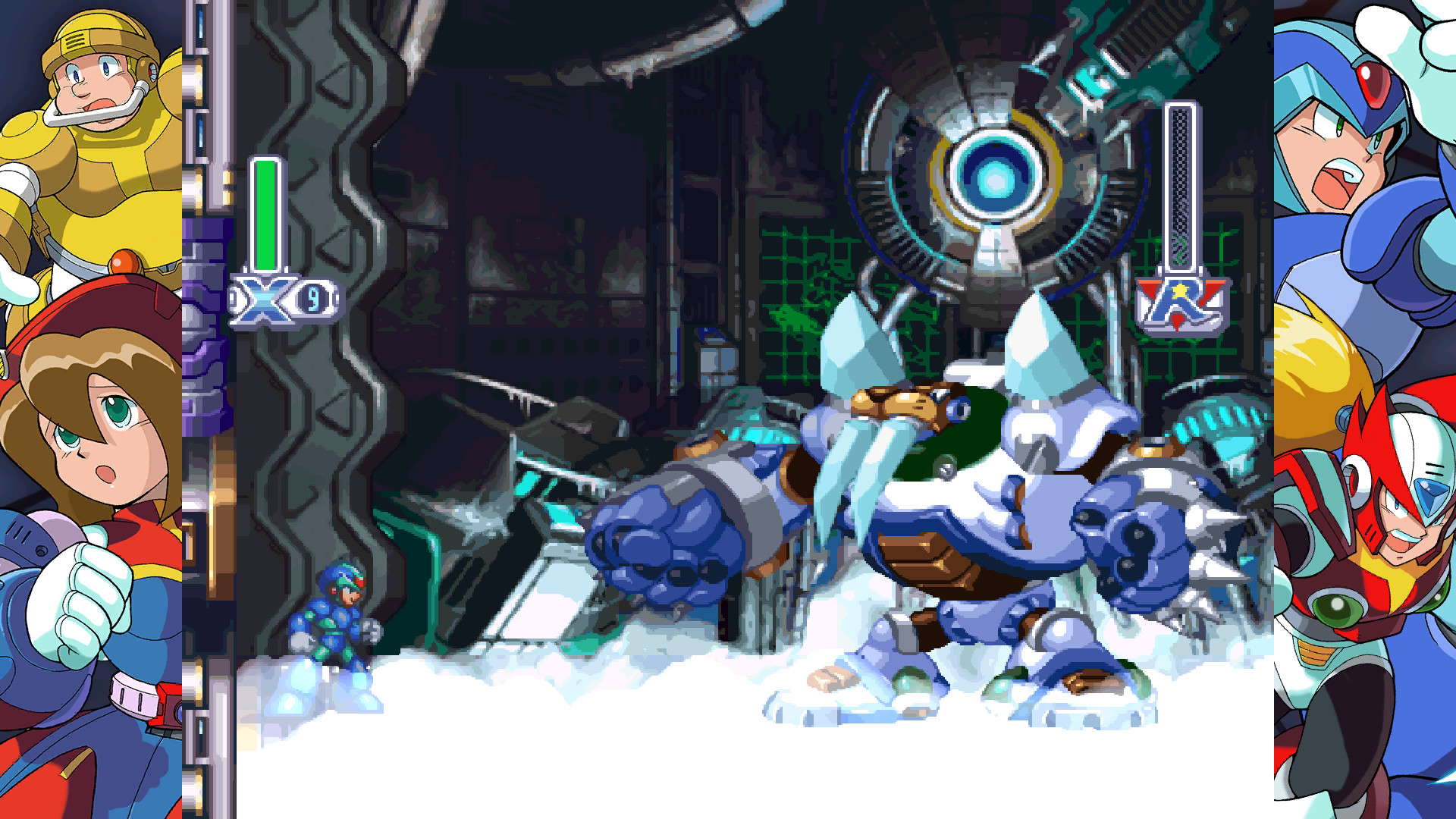 《洛克人X周年纪念合集 Mega Man X Legacy Collection》Switch美版中文XCI下载 – 含1.0.0补丁-星火轻创