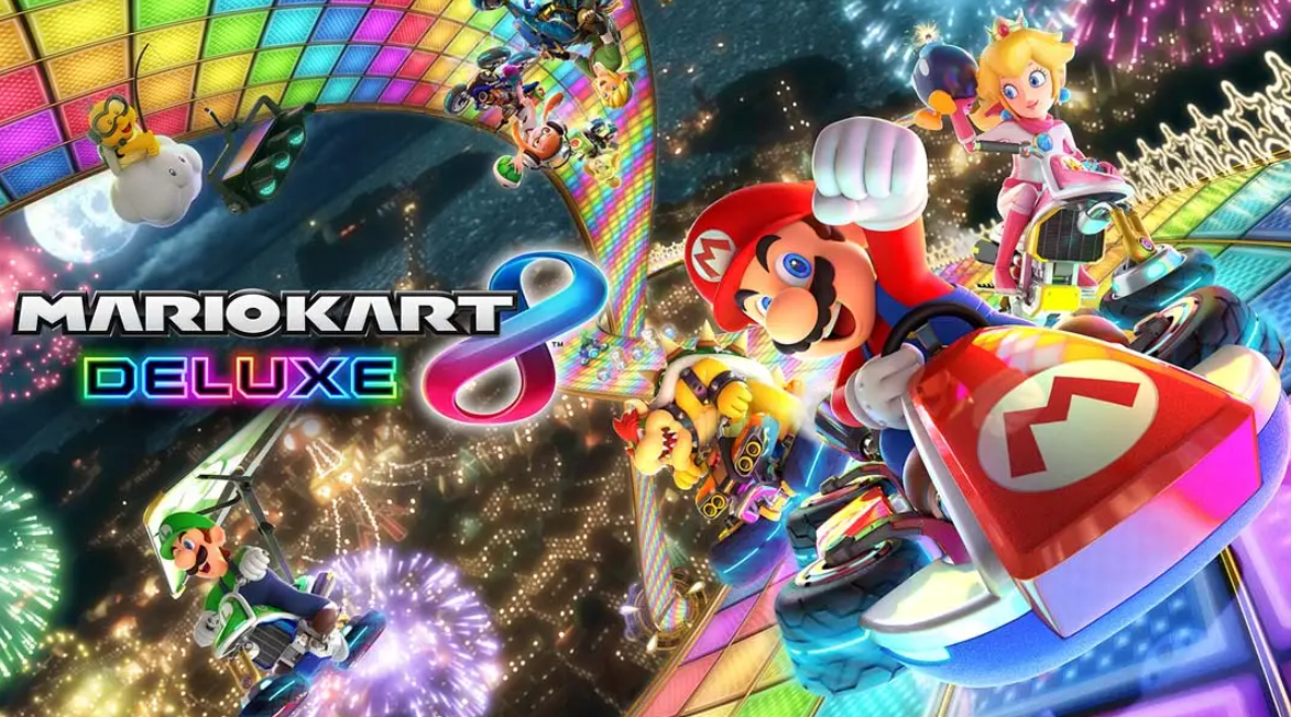 《马里奥赛车8豪华版 Mario Kart 8 Deluxe》Switch中文版NSP下载 – 含3.0.5补丁+1DLC-星火轻创