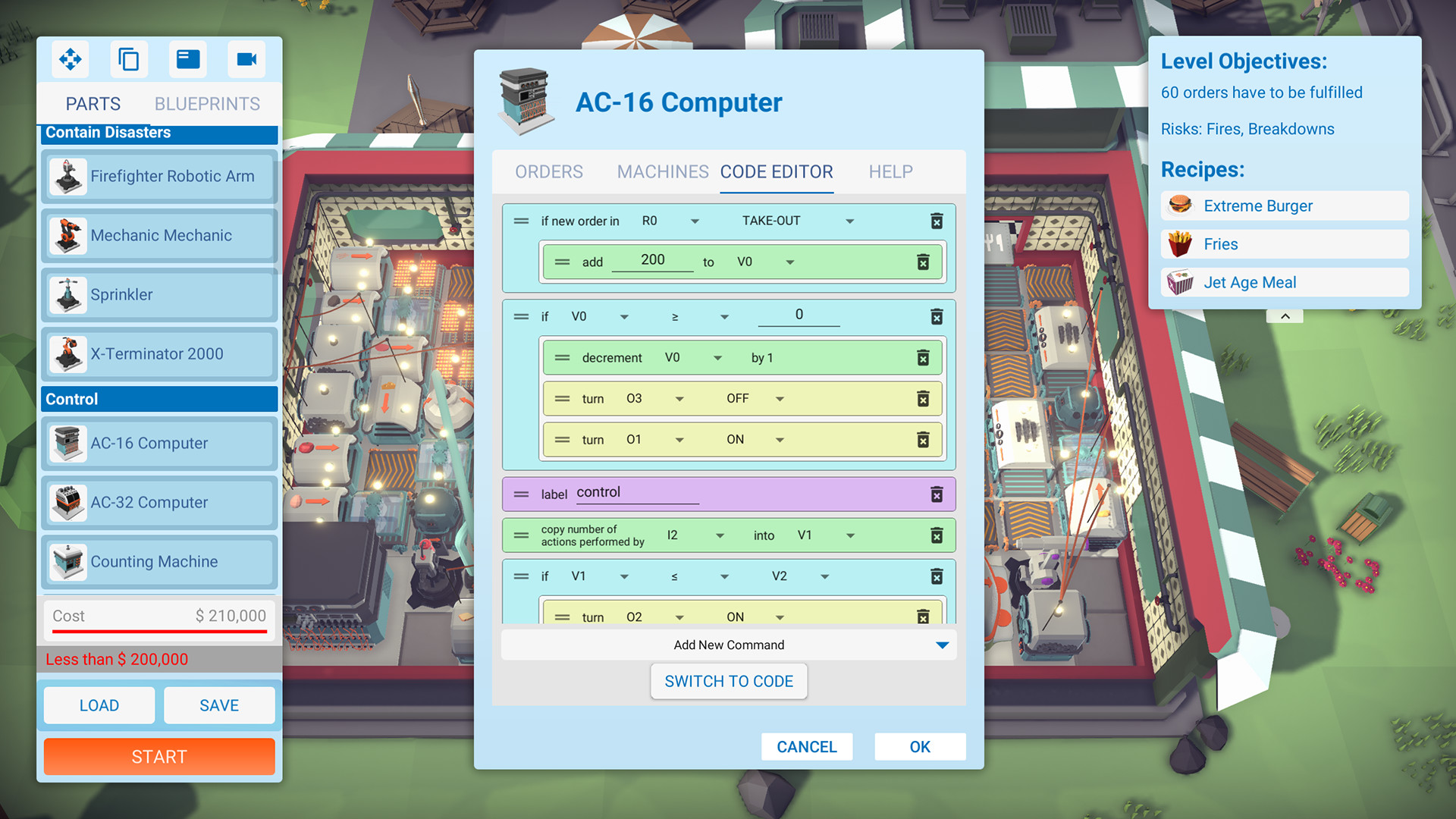 《Automachef 自动机器大厨》Switch中文版NSP下载-星火轻创