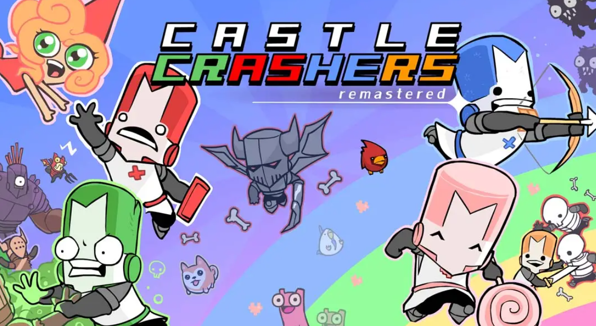 《城堡毁灭者 重置版 Castle Crashers Remastered》Switch美版中文NSP下载 – 含1.0.7补丁-星火轻创