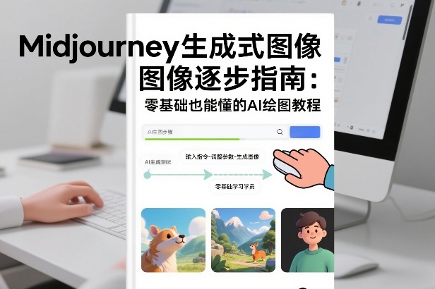 Midjourney生成式图像逐步指南：零基础也能懂的AI绘图教程-星火轻创