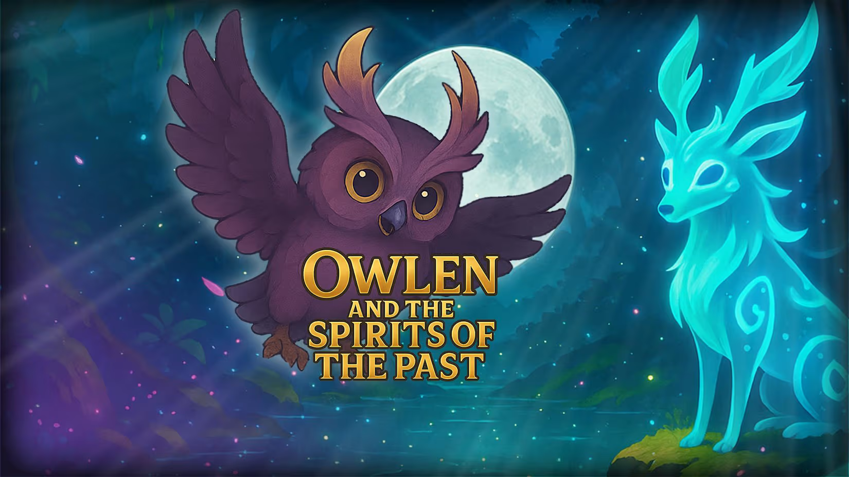 猫头鹰与过去的幽灵 .Owlen and the Spirits of the Past 英语-星火轻创
