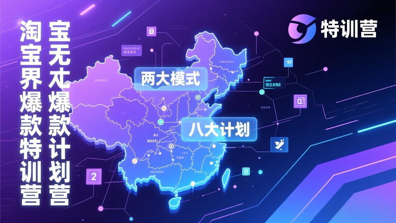 淘宝无界爆款训练营：2026年1月杭州线下高端集训课，3天构建两大模式八大计划体系-星火轻创