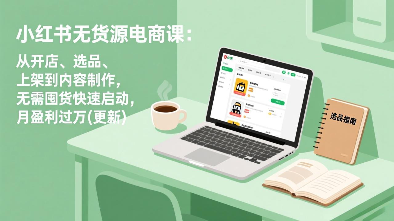 小红书无货源电商课(3月更新-星火轻创