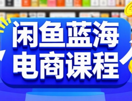 闲鱼蓝海电商课程，手把手助你快速上手，轻松实现闲鱼稳定盈利-星火轻创
