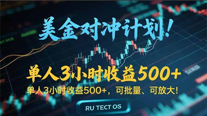 长久稳定的撸美金项目，平均3小时收入 500+，可公司实地考察实地操作！-星火轻创