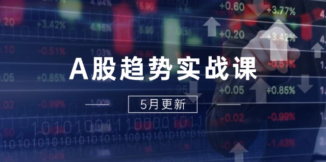 A股趋势实战课：主力动向+政策红利，2025全年策略5月更新-星火轻创