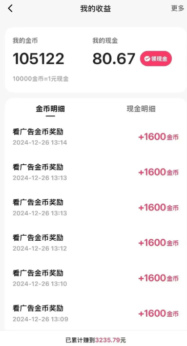 一天稳定收入20-30元,这4个方法,让你快速掌握快手极速版金币赚钱技巧(附详细教程)-小艾项目网