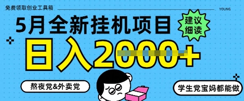 5月最新挂G项目8.0玩法，纯手机操作，稳稳日入1k+【揭秘】-星火轻创