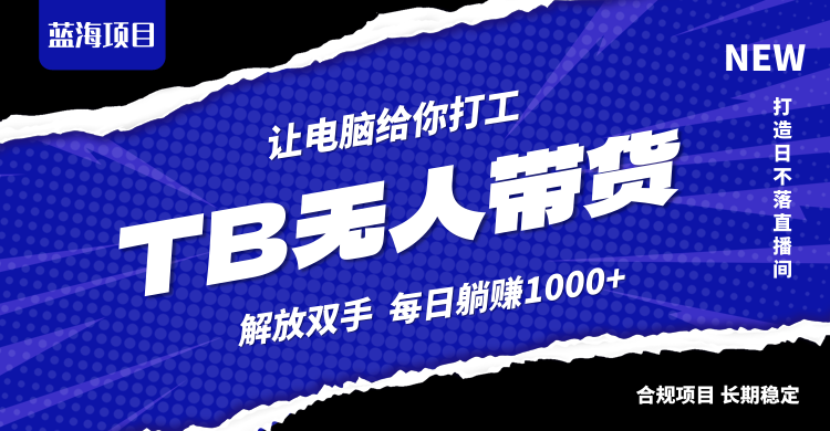 淘宝无人直播最新玩法，不违规不封号，轻松月入3W+-星火轻创