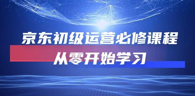 京东初级运营必修课程，从零开始学习(49节课-星火轻创