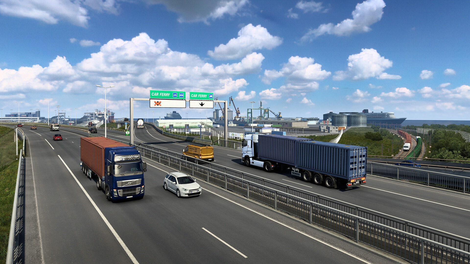 《欧洲卡车模拟2/Euro Truck Simulator 2》PC中文版下载-含v1.57.1.0s-星火轻创
