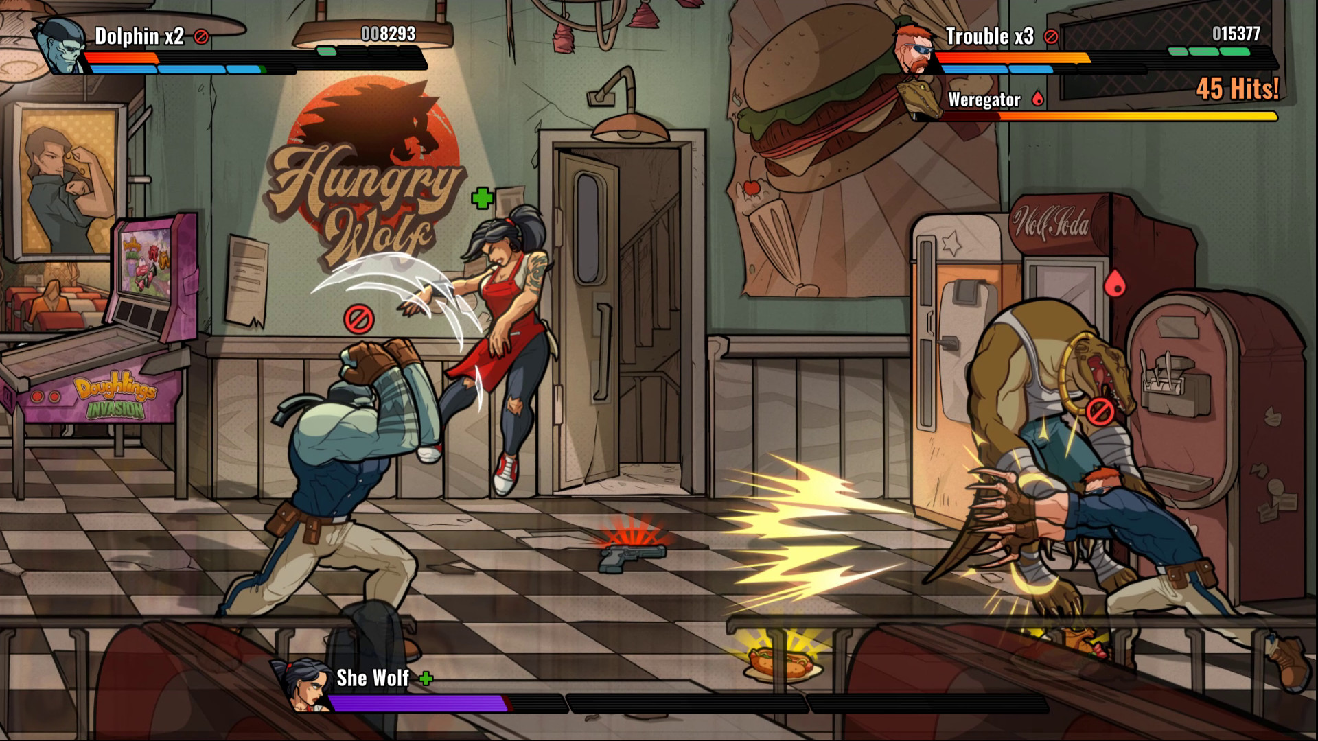 《混乱斗士 Mayhem Brawler》Switch中文版NSZ下载 – 含2.2.39补丁-星火轻创