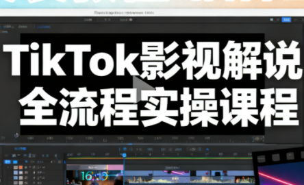 凌帧·TikTok影视解说全流程实操-星火轻创