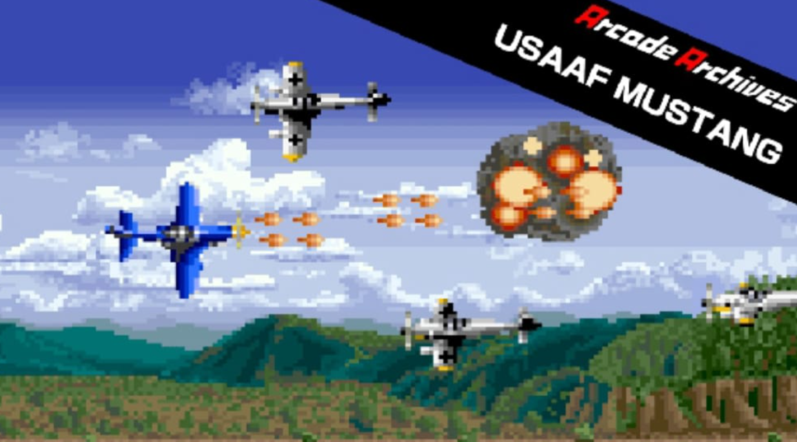 《街机：野马战机 Arcade Archives USAAF MUSTANG》Switch英文版NSP下载-星火轻创