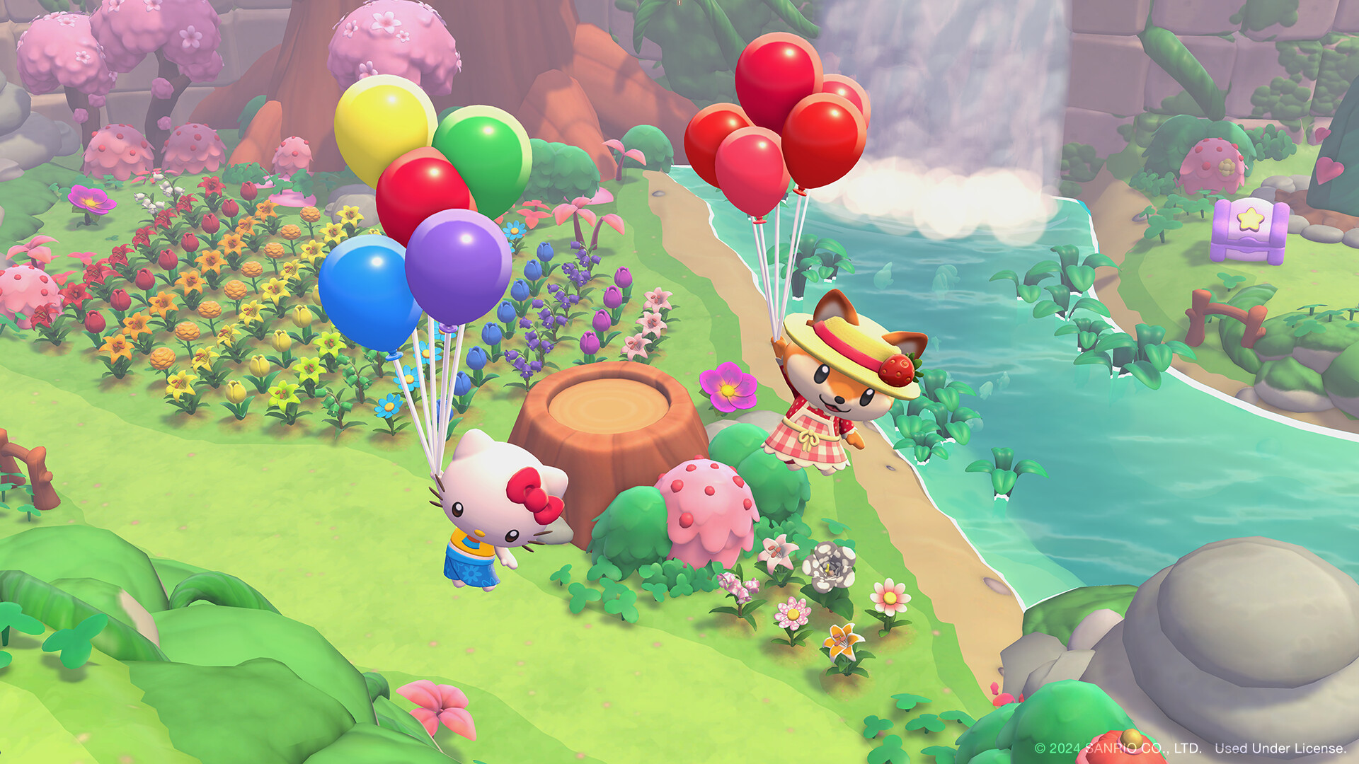 《凯蒂猫岛屿冒险 Hello Kitty Island》Switch美版中文NSZ下载 – 含2.11.1补丁+2DLC-星火轻创