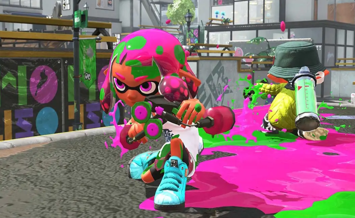 《喷射战士2 Splatoon 2》Switch英版英文NSP下载 – 含5.5.4补丁-星火轻创