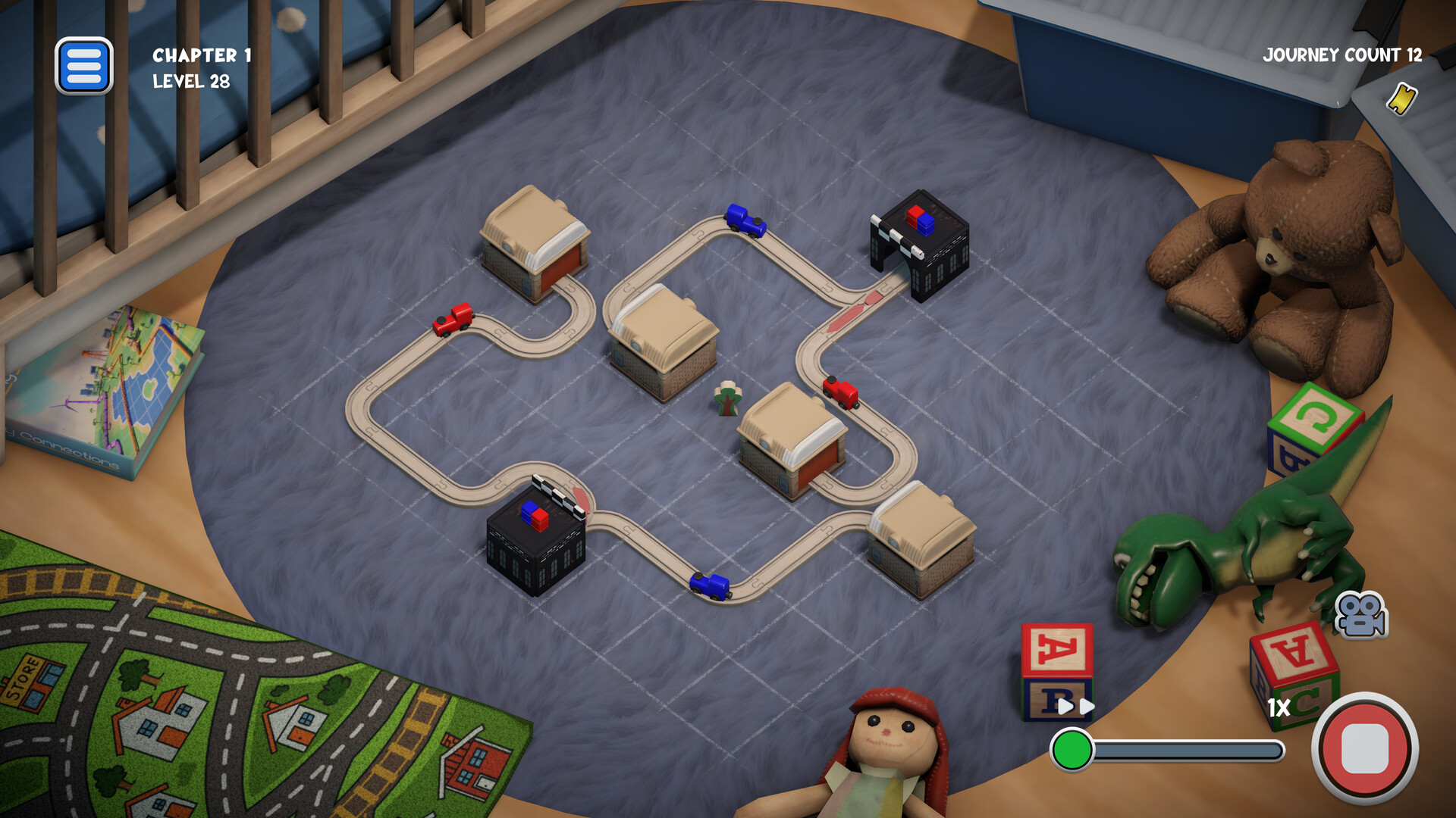《迷你小火车 Teeny Tiny Trains》Switch美版NSZ下载-星火轻创