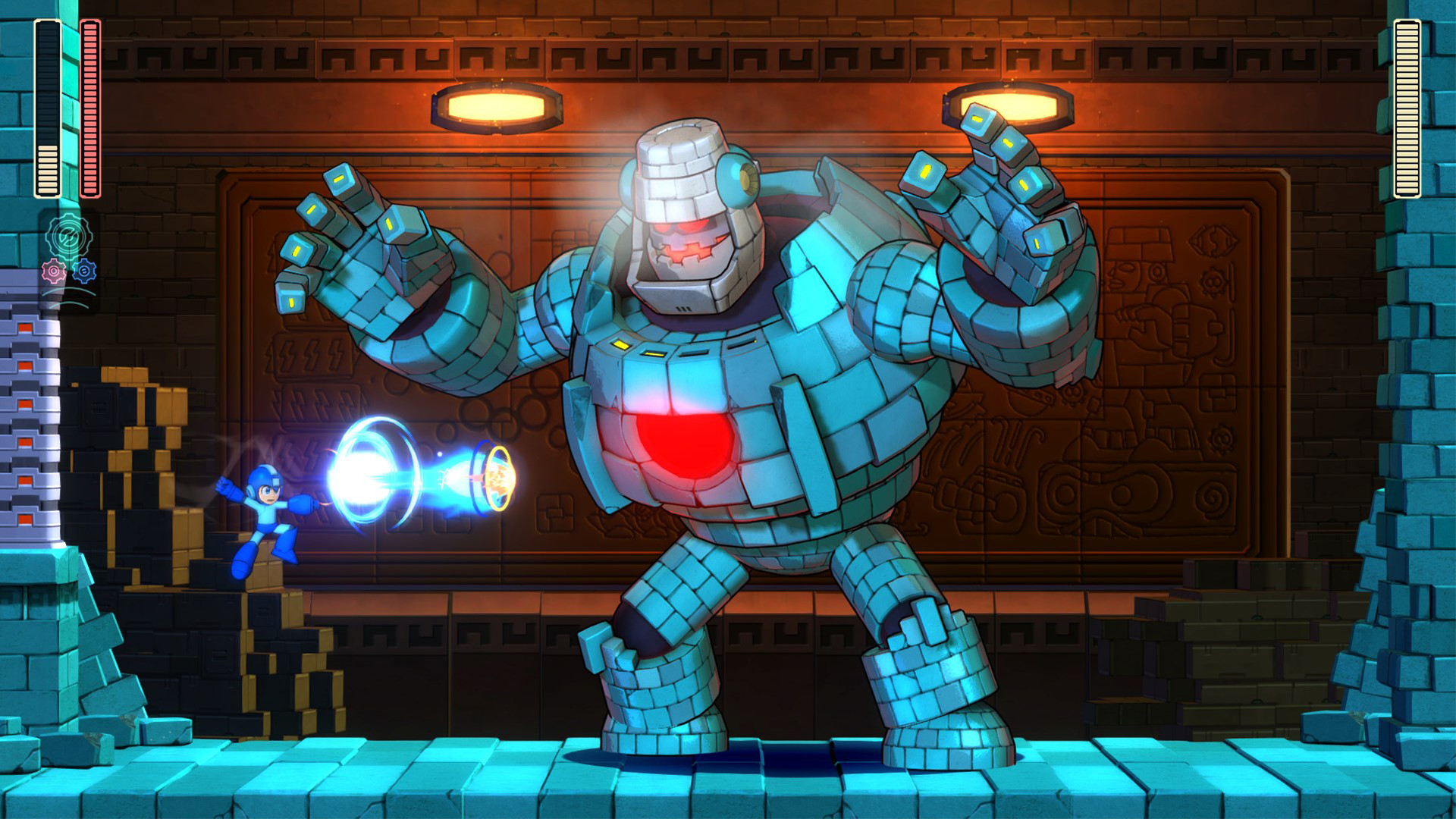 《洛克人11:命运的齿轮 Mega Man 11》Switch中文版NSP下载 – 含1.0.2补丁-星火轻创
