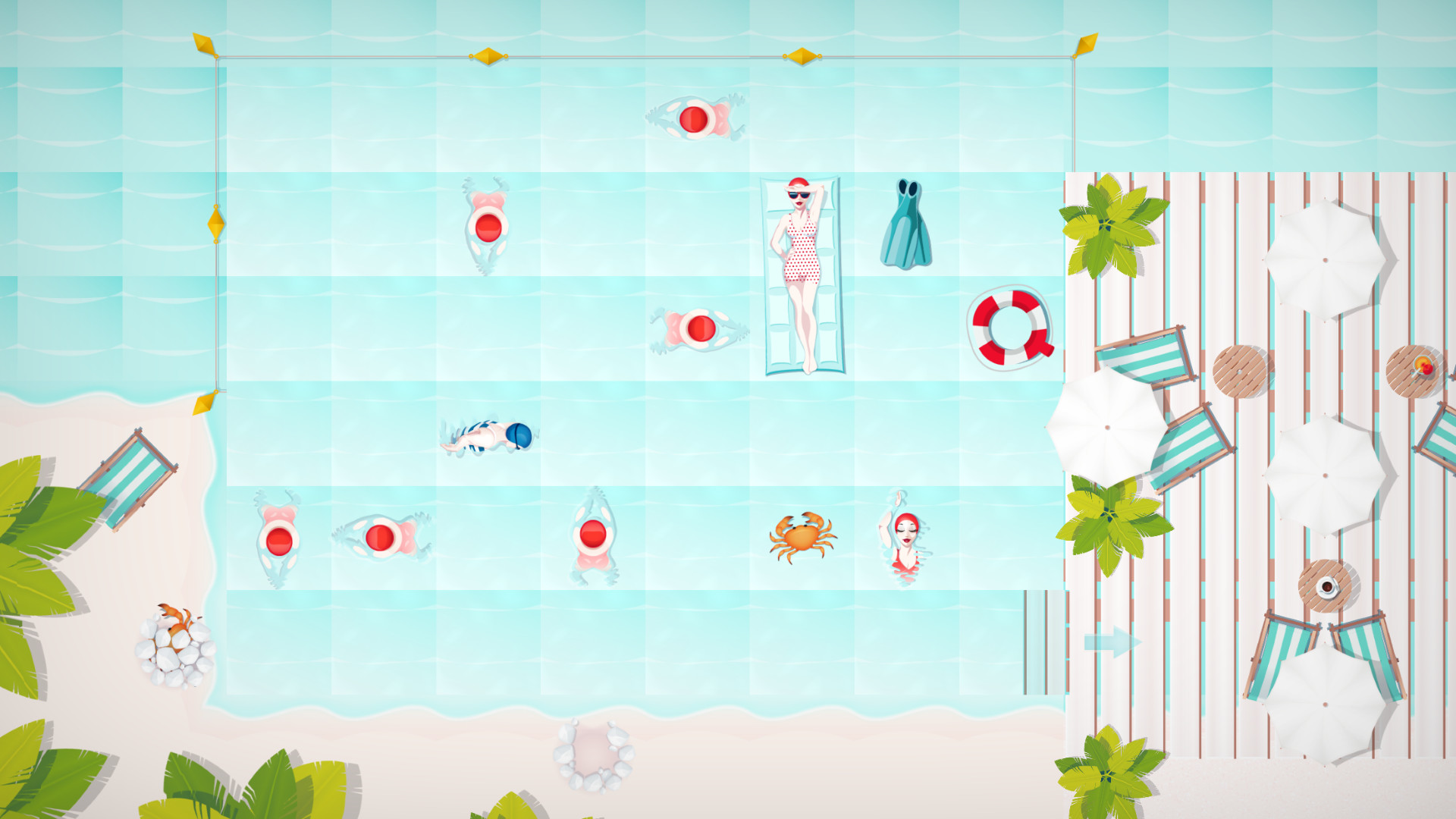 《泳池逃生 Swim Out》Switch中文版NSP下载 – 含1.4.1补丁-星火轻创