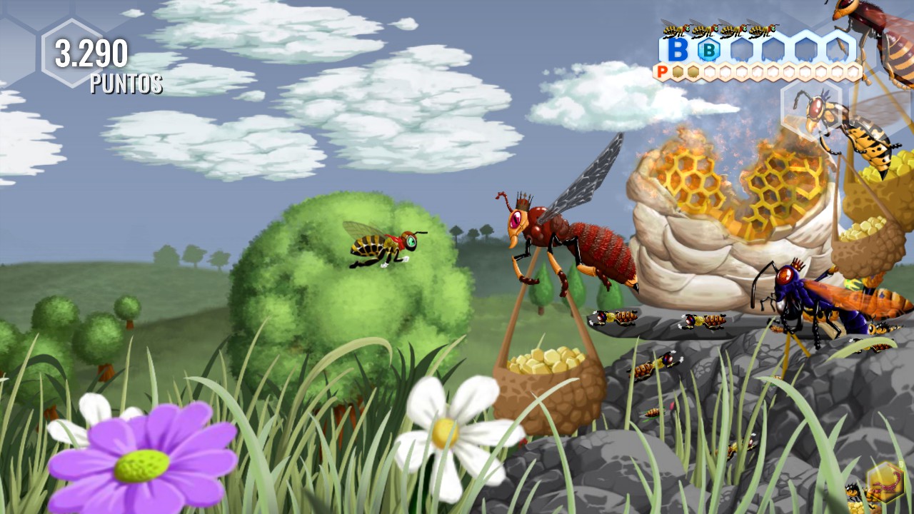 《蜜蜂:重装上阵 Beekyr Reloaded》Switch英文版NSP下载 – 含1.0.0补丁-星火轻创