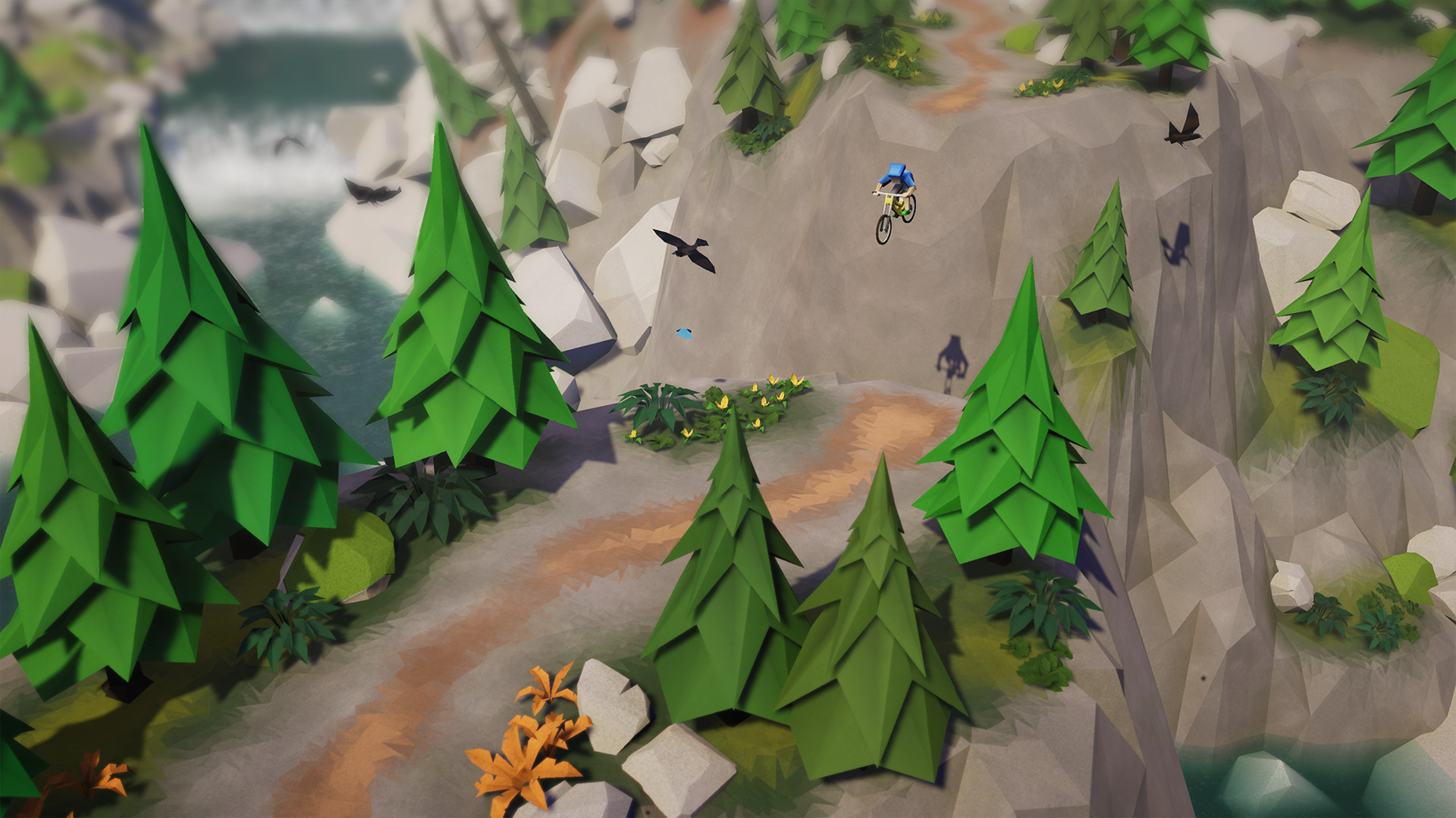 《孤山速降 Lonely Mountains: Downhill》Switch美版中文NSP下载 – 含1.6.0补丁+5DLC-星火轻创