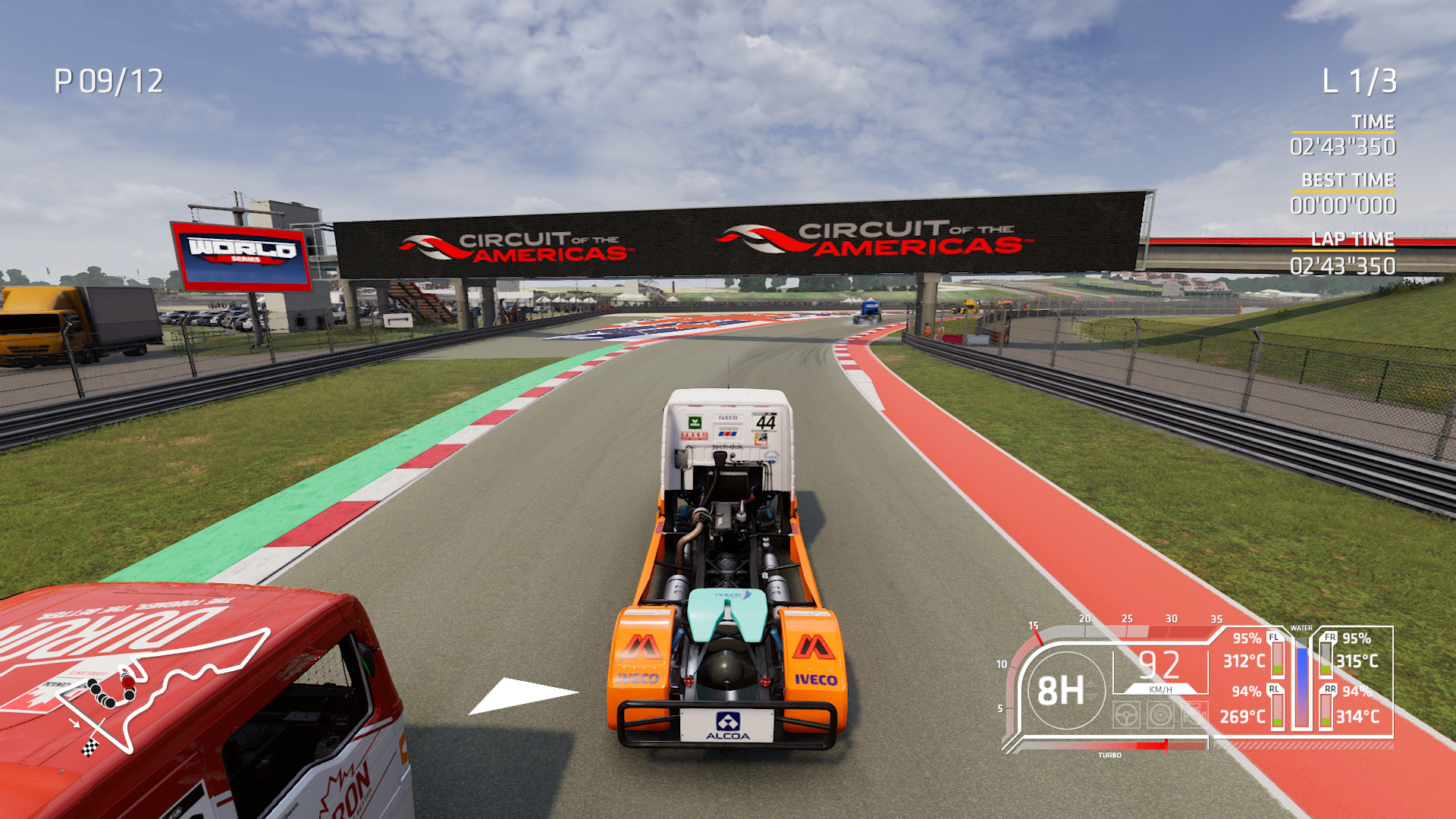 《FIA欧洲卡车锦标赛 FIA European Truck Racing Championship》Switch中文版NSP下载 – 含1.0.0补丁-星火轻创