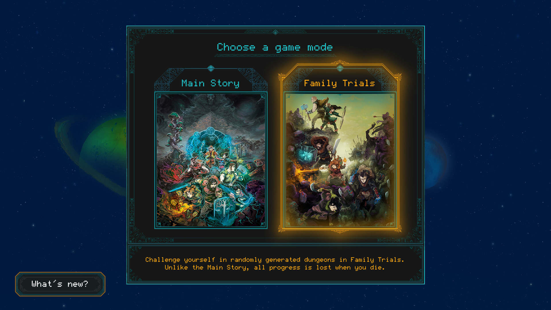 《莫塔之子 Children of Morta》Switch中文版NSP下载 – 含1.0.9补丁-星火轻创