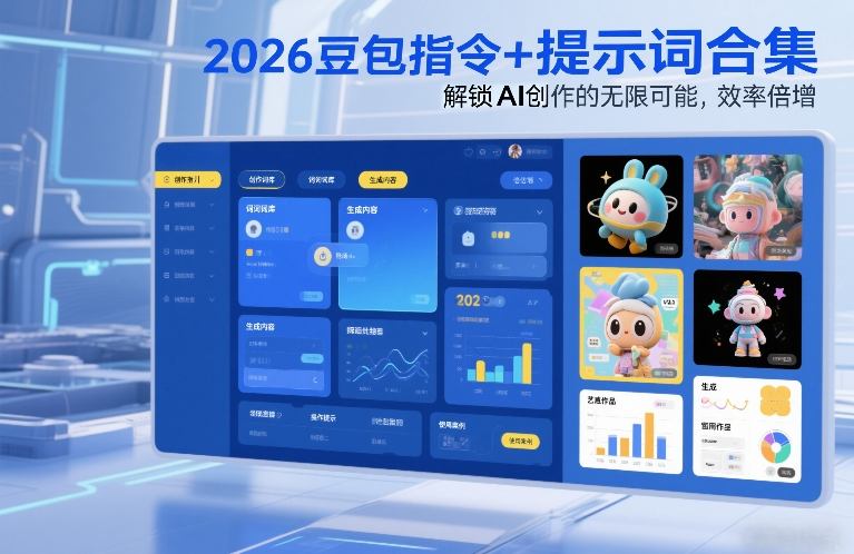 2026豆包指令+提示词合集，解锁AI创作的无限可能，效率倍增-星火轻创