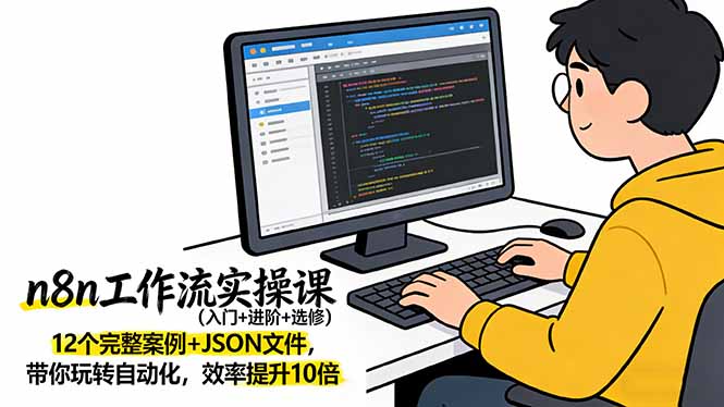 n8n工作流实操课(入门+进阶+选修-星火轻创