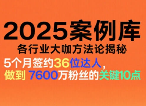 波波来了案例库，收录各行业大咖的方法论，各行业大咖方法论揭秘(更新2026年3月)-小艾项目网