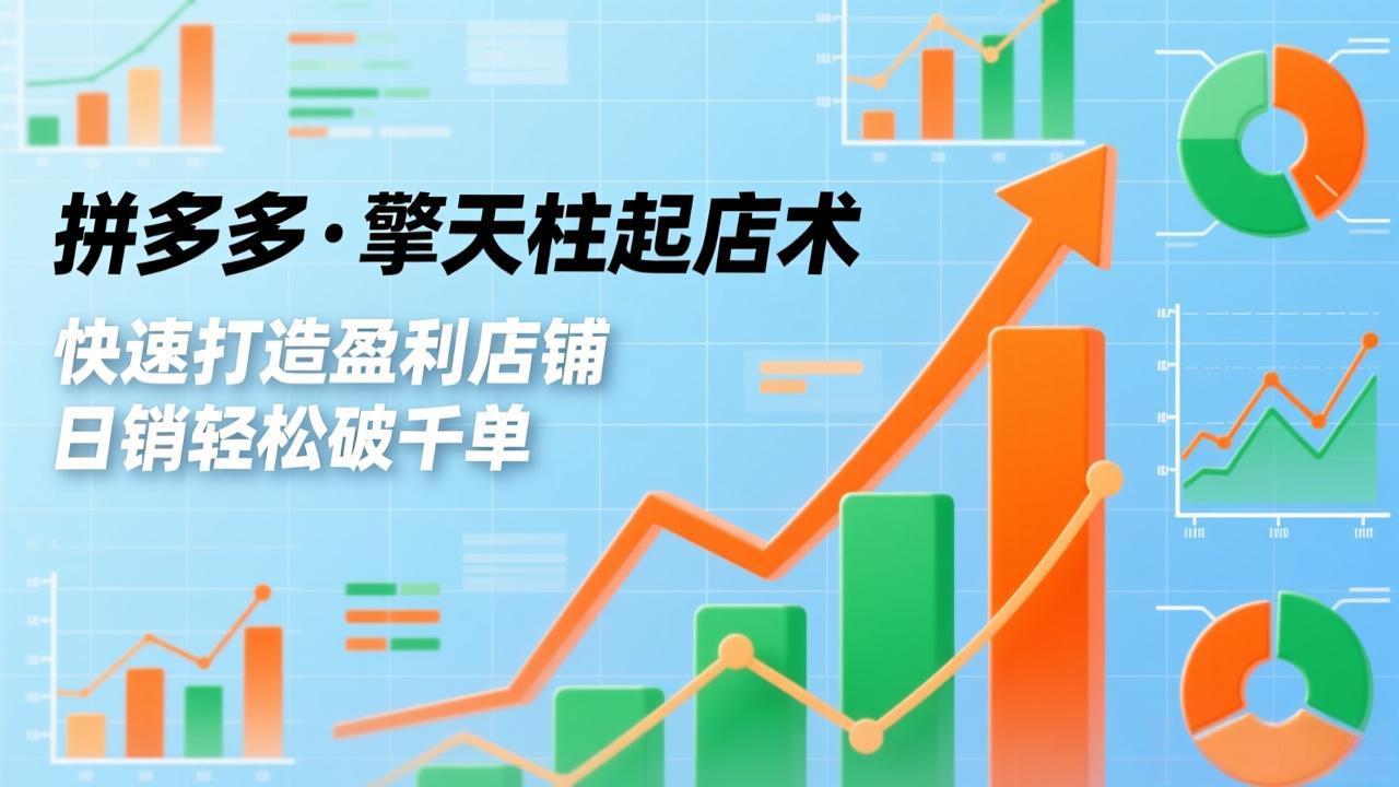 拼多多·擎天柱起店术3.0(更新-小艾项目网