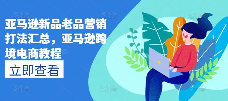 亚马逊新品老品营销打法汇总，亚马逊跨境电商教程-星火轻创