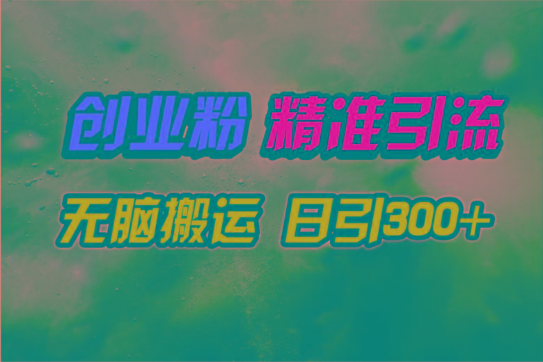 (9875期)视频号纯搬运日引300+创业粉教程！-星火轻创