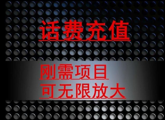 最新蓝海项目，刚需赛道，95折充话费月入5位数-星火轻创