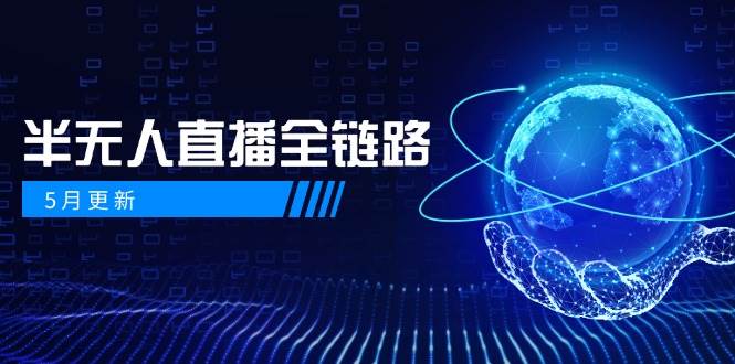 半无人直播全链路:AI数字人+千川截流实战,女装选品与防违规处理稳定玩法(5月更新)-星火轻创