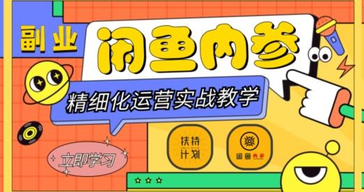 闲鱼精细化运营入门+高阶实战教学，从底层逻辑到轻松变现，多维度玩转闲鱼副业-星火轻创