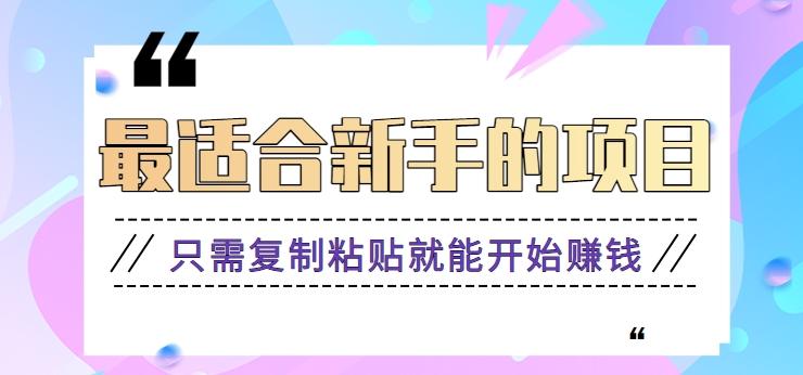 2024最适合新手操作的项目，新手小白只需复制粘贴就能开始赚钱【视频教程+软件】-星火轻创